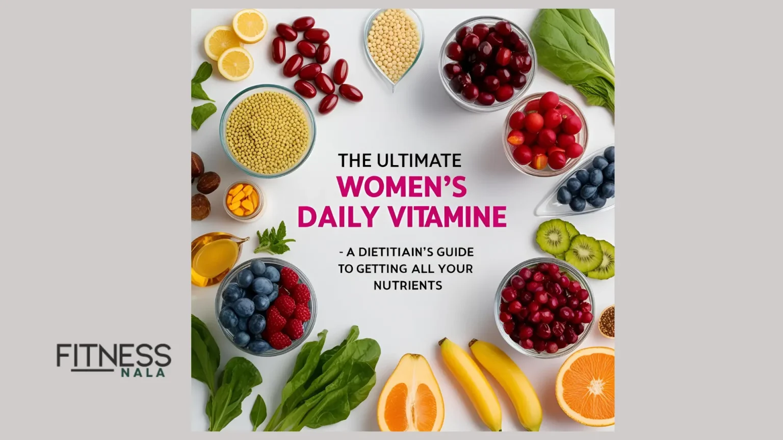 The Ultimate Women Daily Vitamin Routine: A Dietitian’s Guide to Getting All Your Nutrients The Ultimate Women’s Daily Vitamin Routine A Dietitian’s Guide to Getting All Your Nutrients