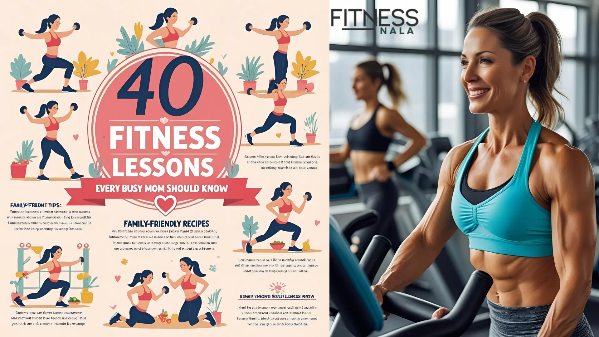 40 Fitness Lessons Every Busy Mom Should Know