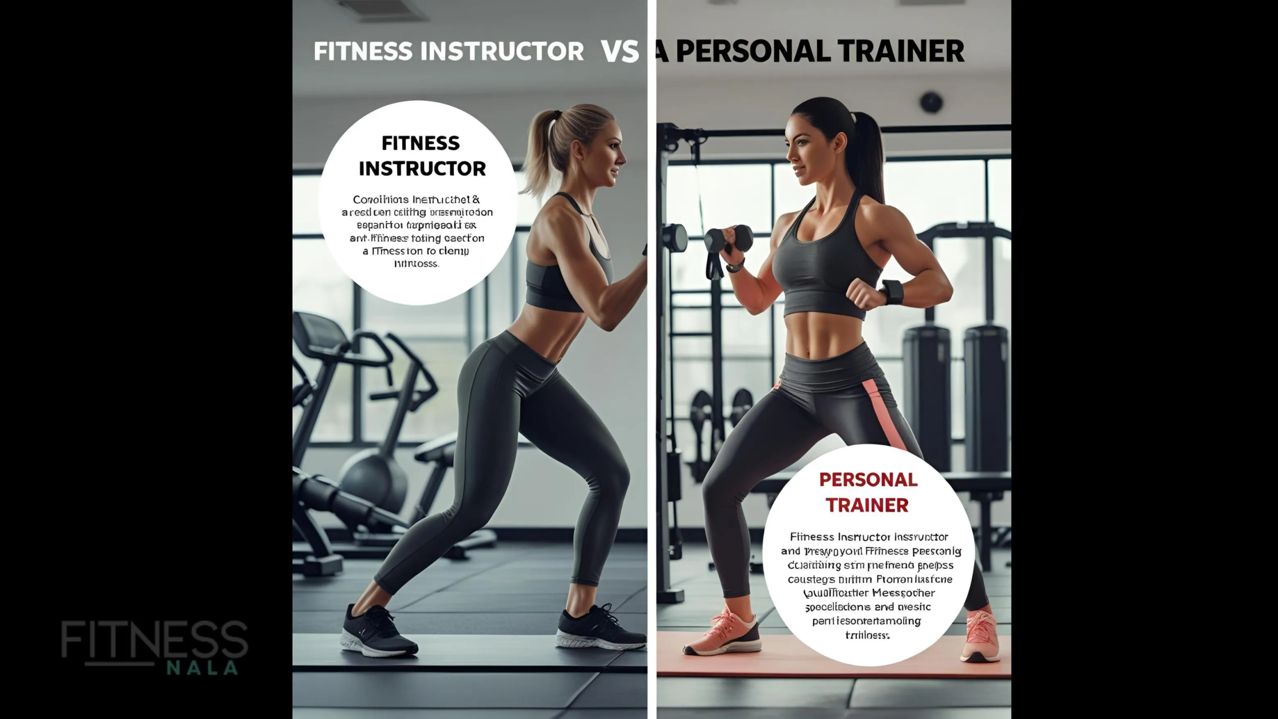 Difference Between Fitness Instructor and Personal Trainer