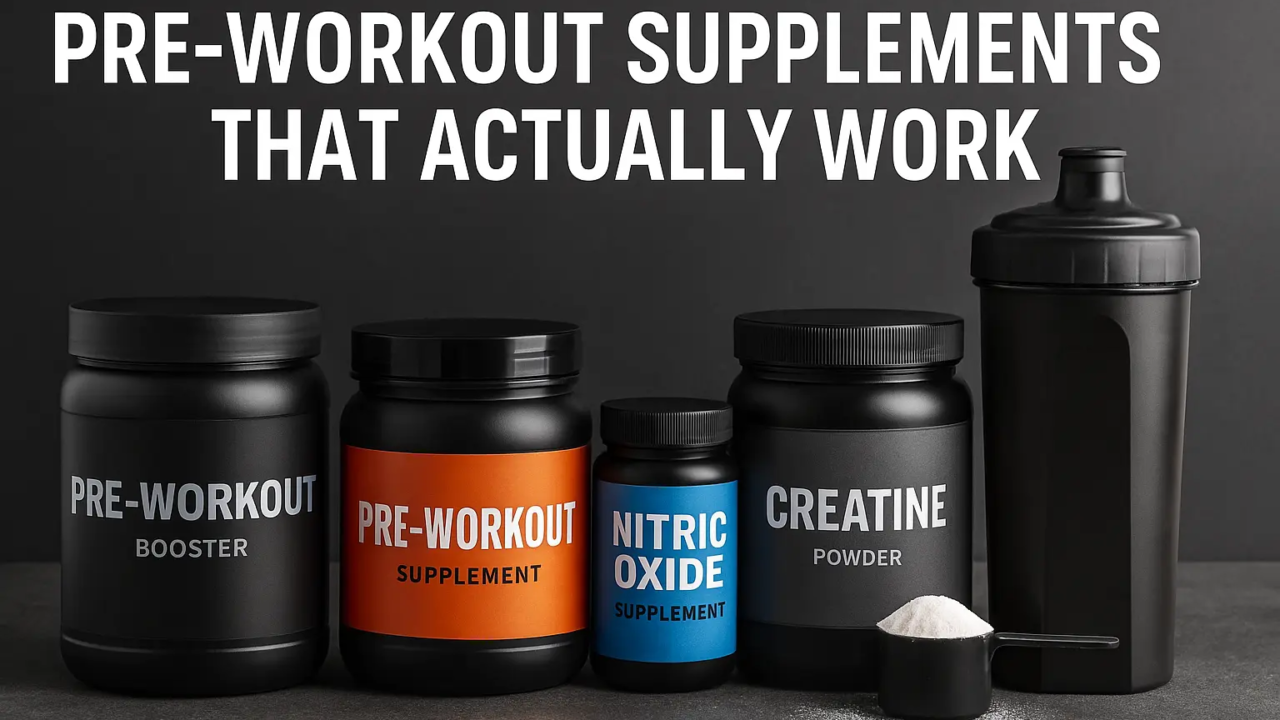 Pre-Workout Supplements actually work