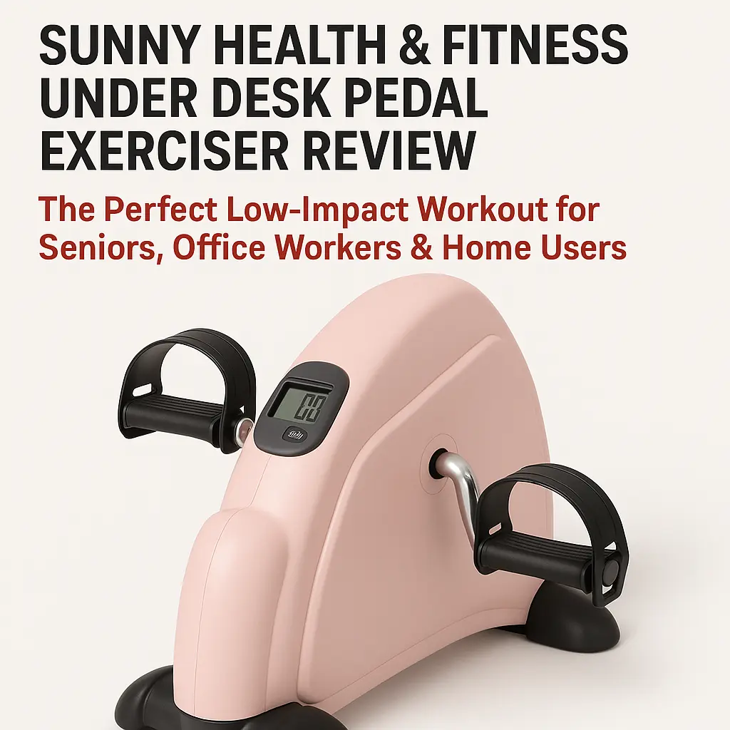Sunny Health & Fitness Under Desk Pedal Exerciser Review
