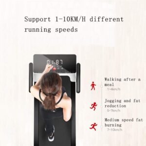 Folding Treadmill Electric Motorized Power Fitness Running Machine with LED Display